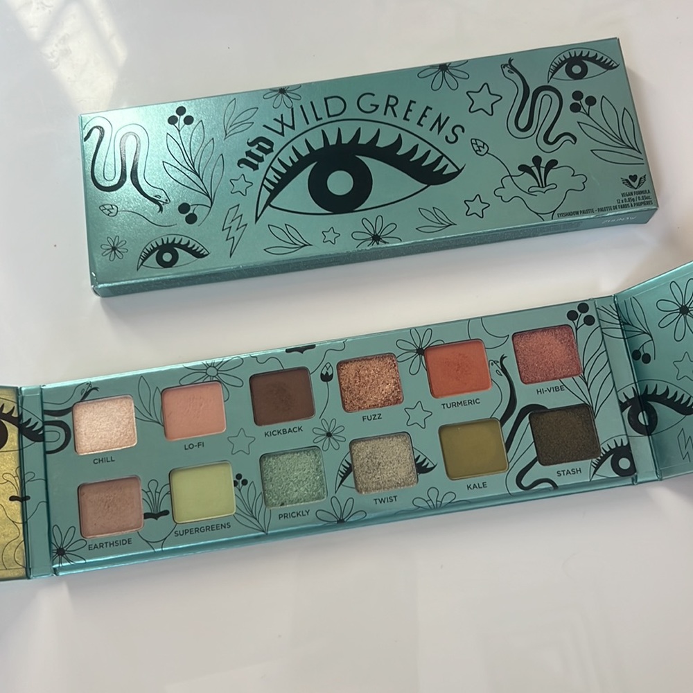 Urban decay wild greens eyeshadow palette